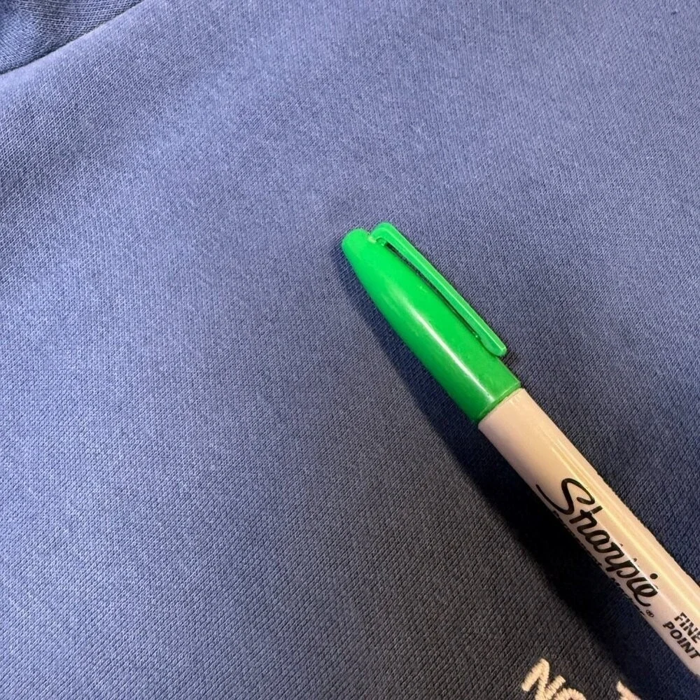 The North Face Half Dome Sweatpants Men's Small Blue‎ EUC